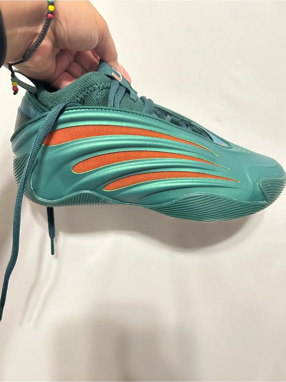 University of Miami Adidas Harden Basketball Sneakers